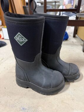 Muck Boot Company Kids Black Rain & Snow Boots